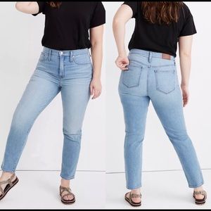 Madewell Classic Straight Jeans NWT Sz 35 (Plus Size 20)